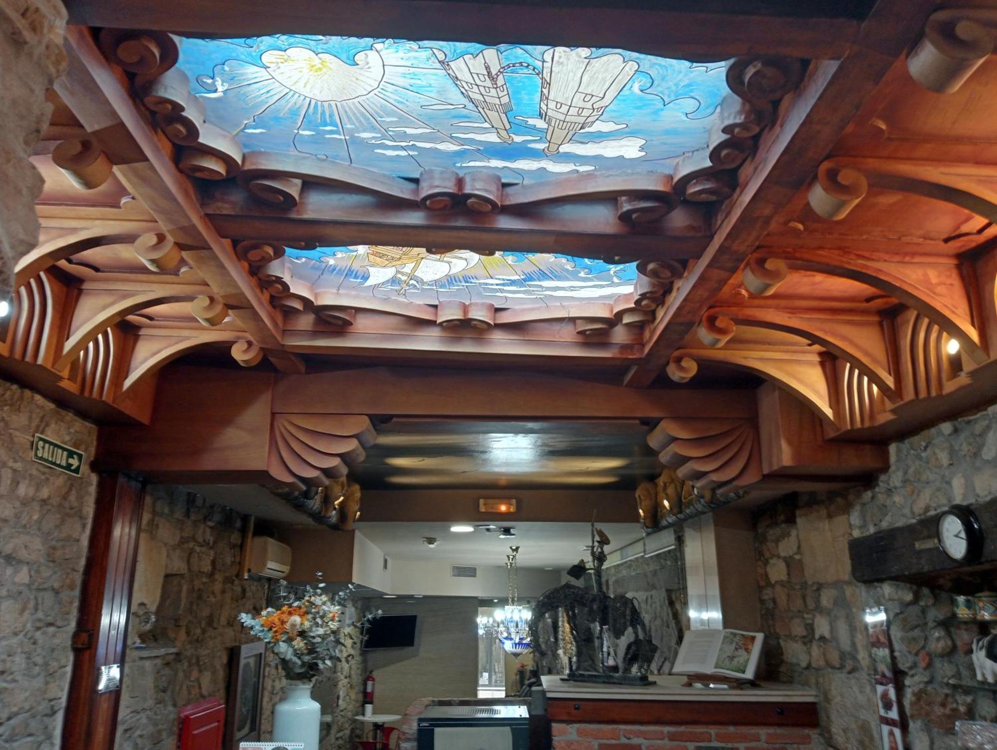 Don Pedro Hotel Aviles Luaran gambar